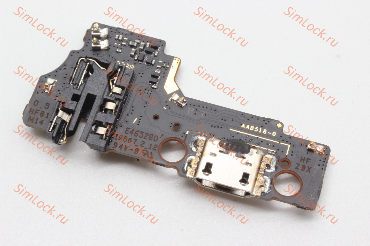 Нижняя плата (шлейф) Realme C30 (RMX3581), Realme C33 (RMX3624) с разъемом зарядки, К-2