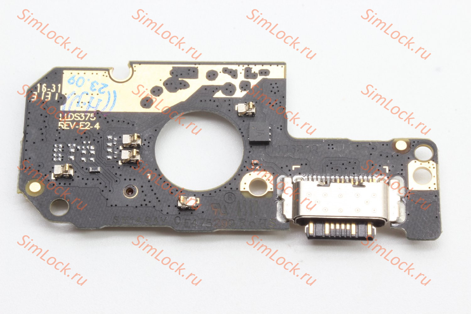 Нижняя плата (шлейф) Xiaomi Redmi Note 11, 11S, 12S, Poco M4 Pro 4G с разъемом зарядки (2201117TY 2201117SY 2303CRA44A 2201117PG), К-3