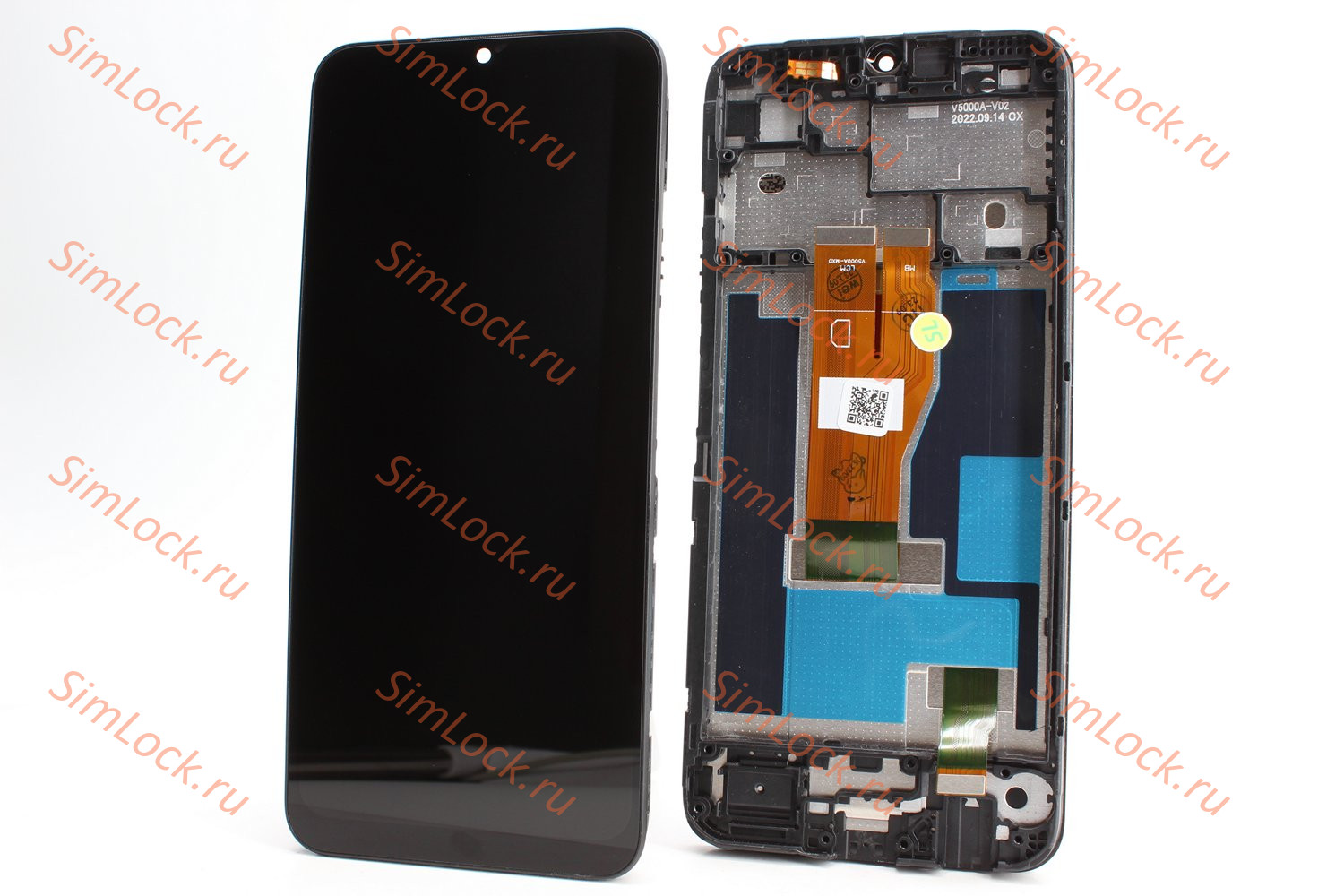 Дисплей Realme C30s (RMX3690), в рамке, матрица оригинал, К-1