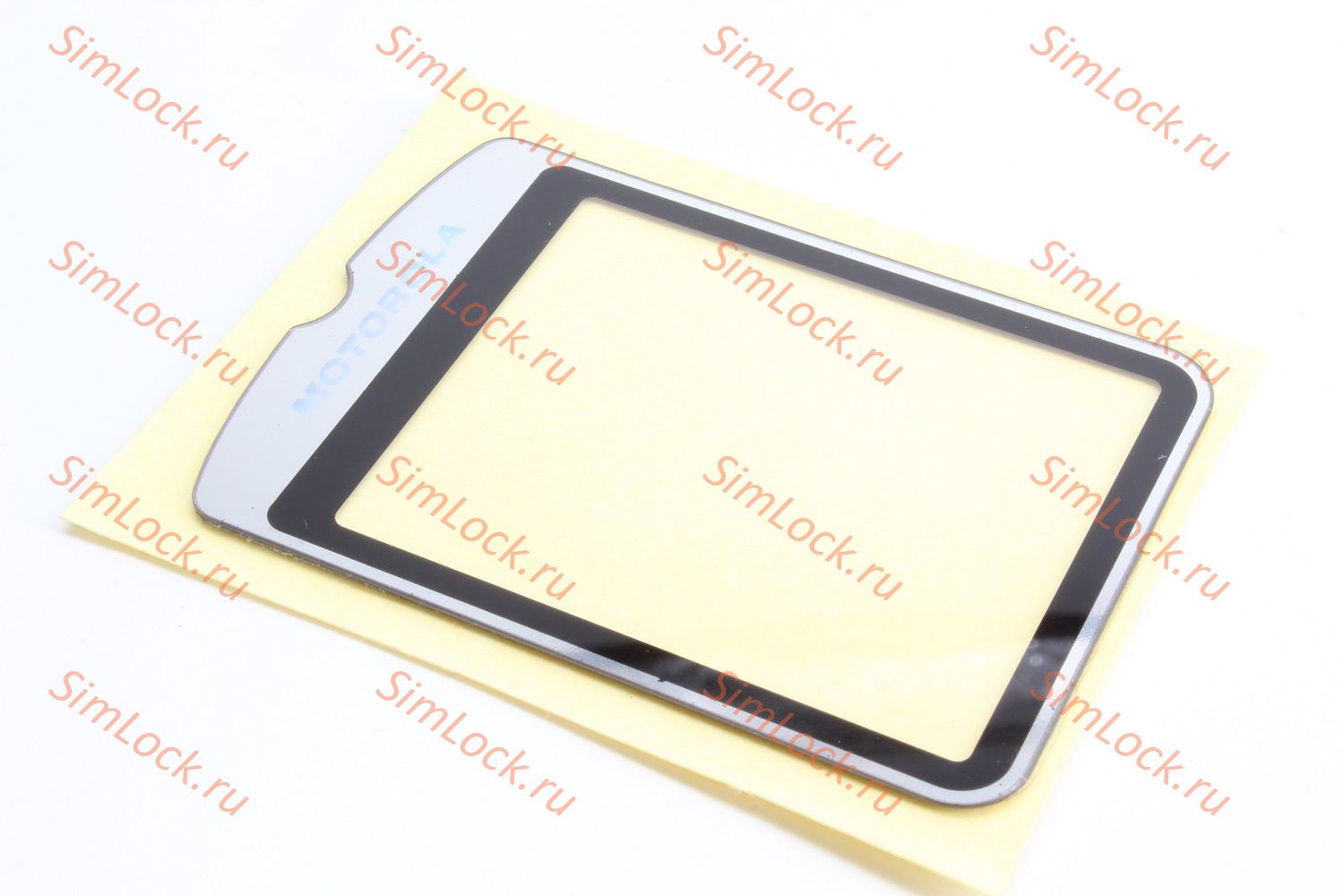 Стекло Motorola V3i - внутреннее, цвет серебро