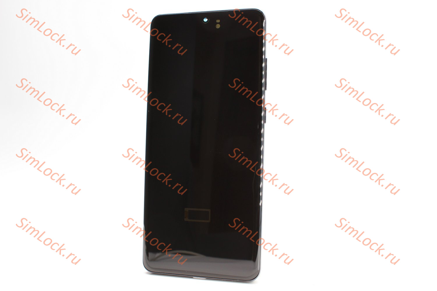 Дисплей Samsung G988F Galaxy S20 Ultra, черный, в рамке, OLED, К-1