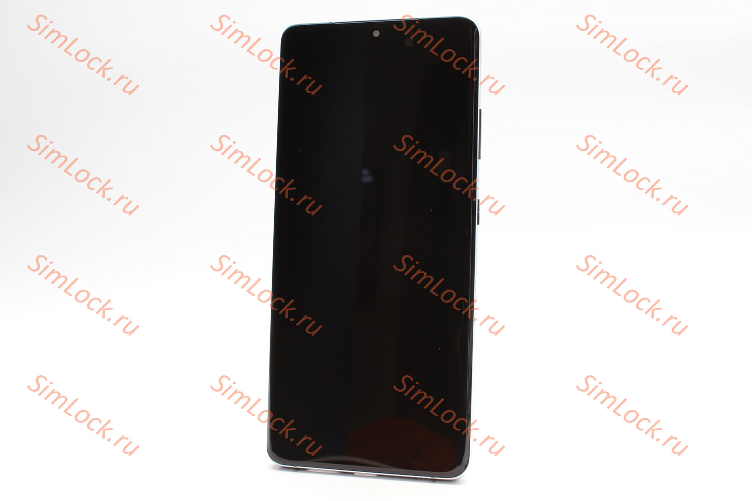 Дисплей Samsung G998B Galaxy S21 Ultra, серебро, в рамке, OLED, К-1