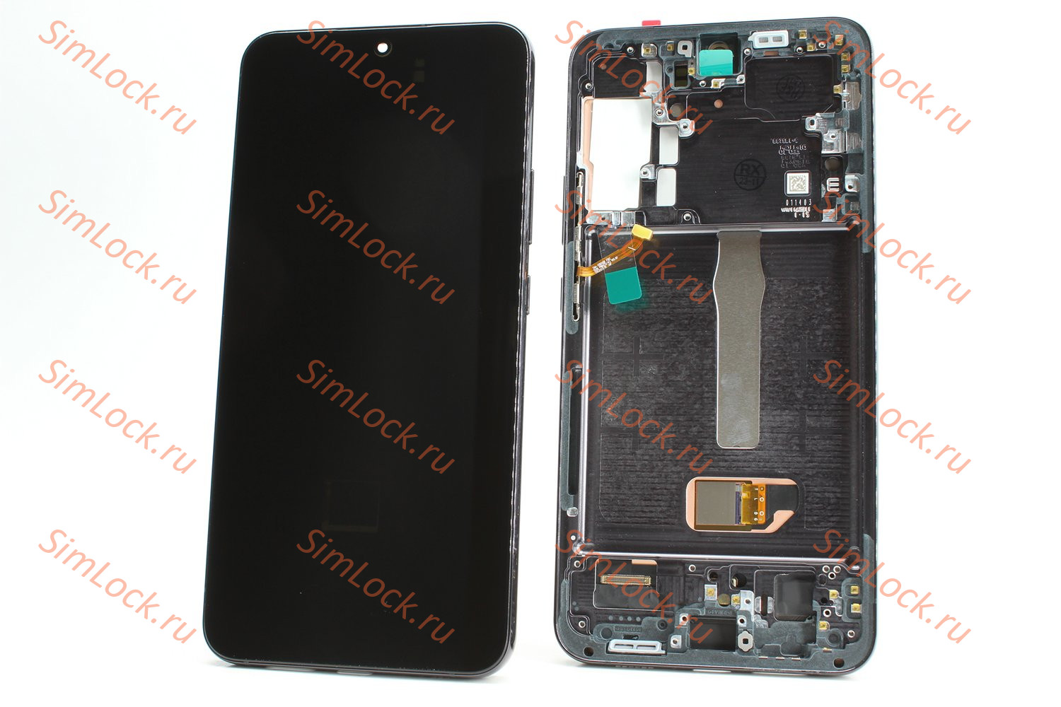 Дисплей Samsung S906B Galaxy S22 Plus, черный, в рамке, OLED, К-1