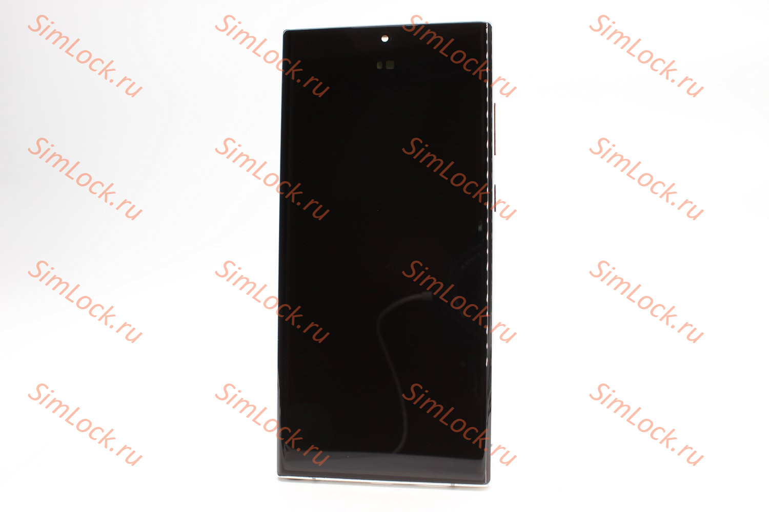 Дисплей Samsung S908B Galaxy S22 Ultra, серебро, в рамке, OLED, К-1