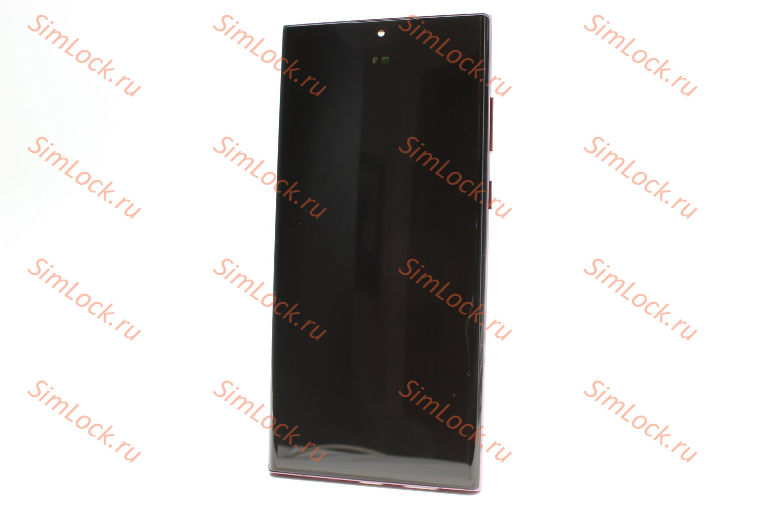 Дисплей Samsung S908B Galaxy S22 Ultra, фиолетовый, в рамке, OLED, К-1