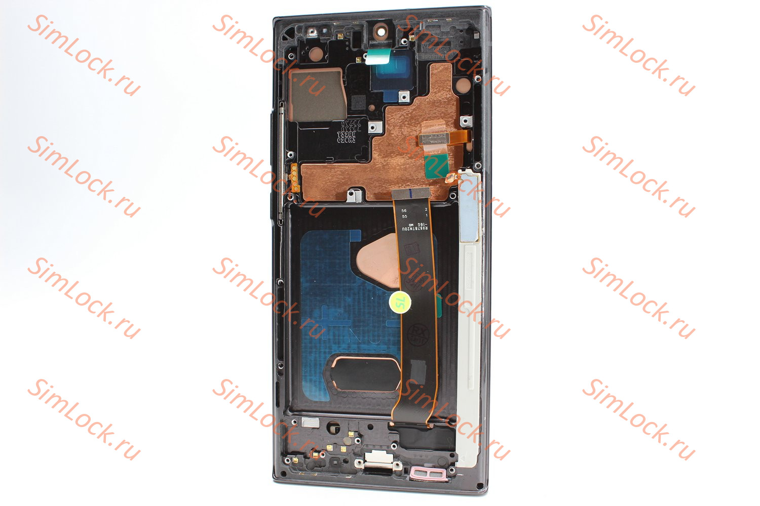 Дисплей Samsung N985F Galaxy Note 20 Ultra, черный, в рамке, OLED, К-1