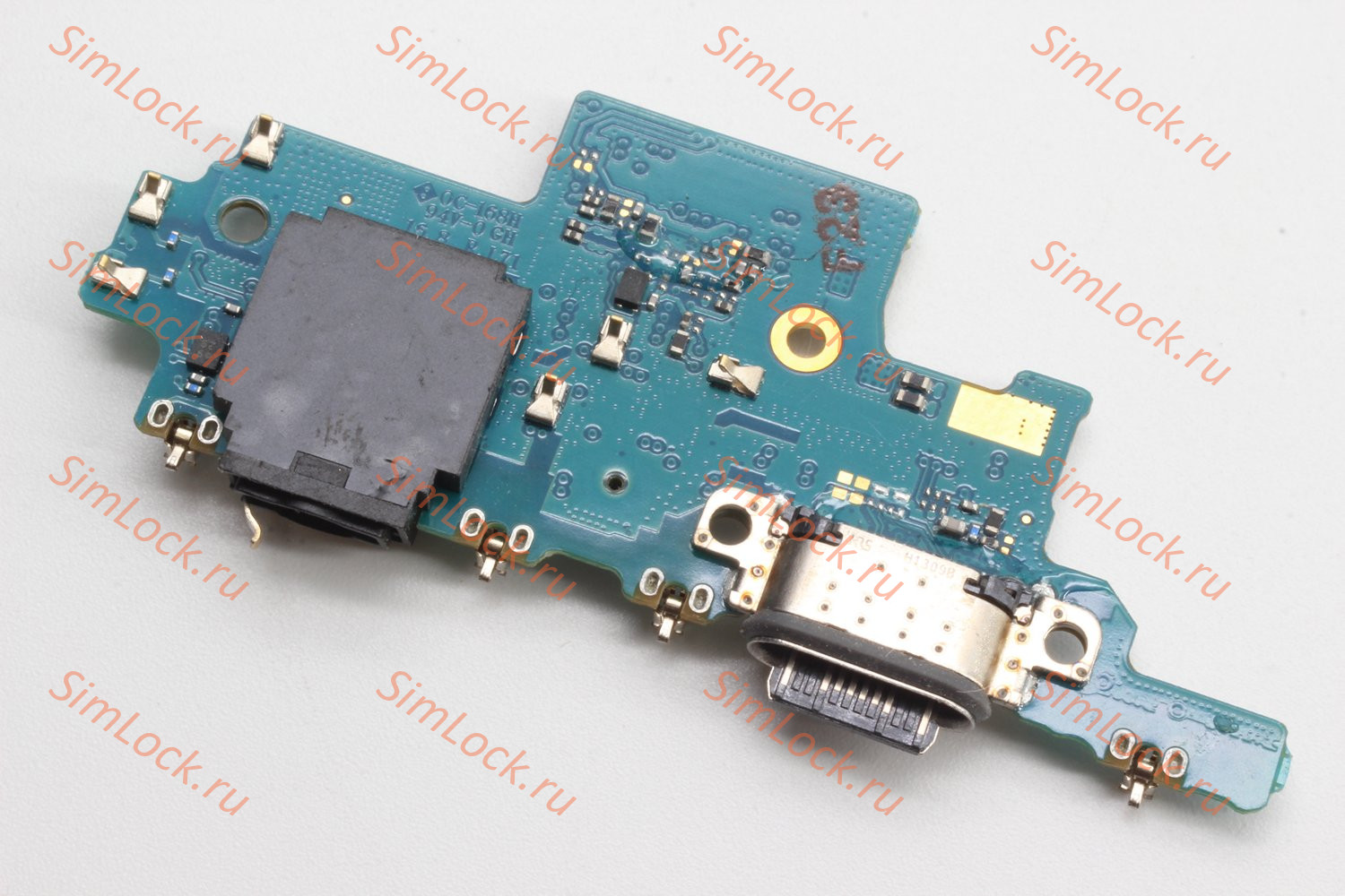 Нижняя плата (шлейф) Samsung A725 Galaxy A72 с разъемом зарядки, К-2