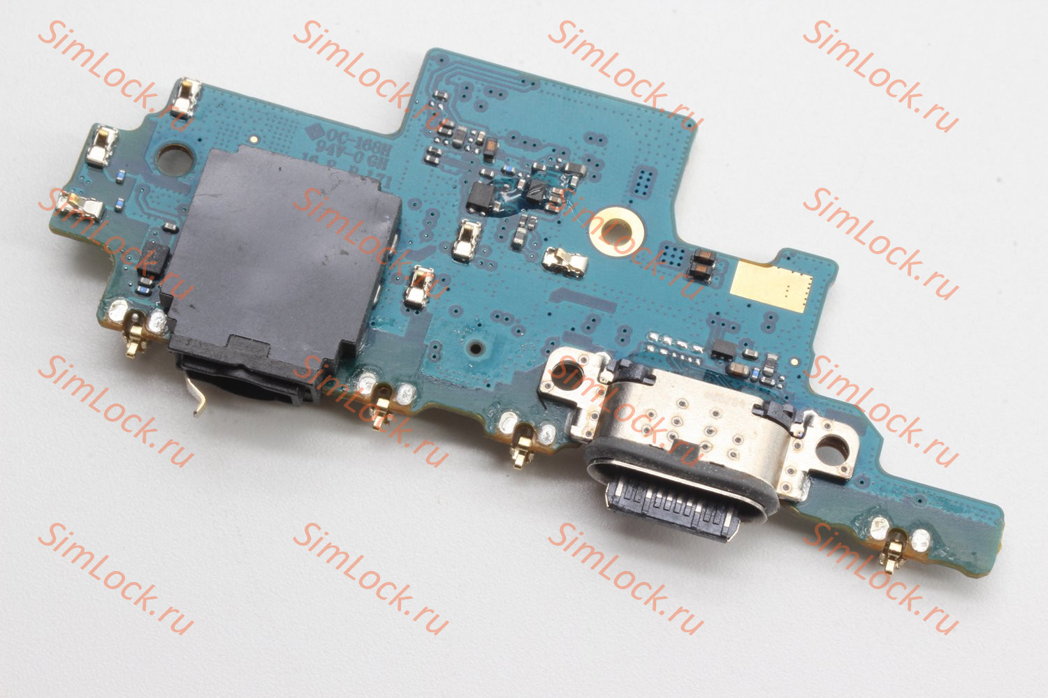 Нижняя плата (шлейф) Samsung A725 Galaxy A72 с разъемом зарядки, К-1