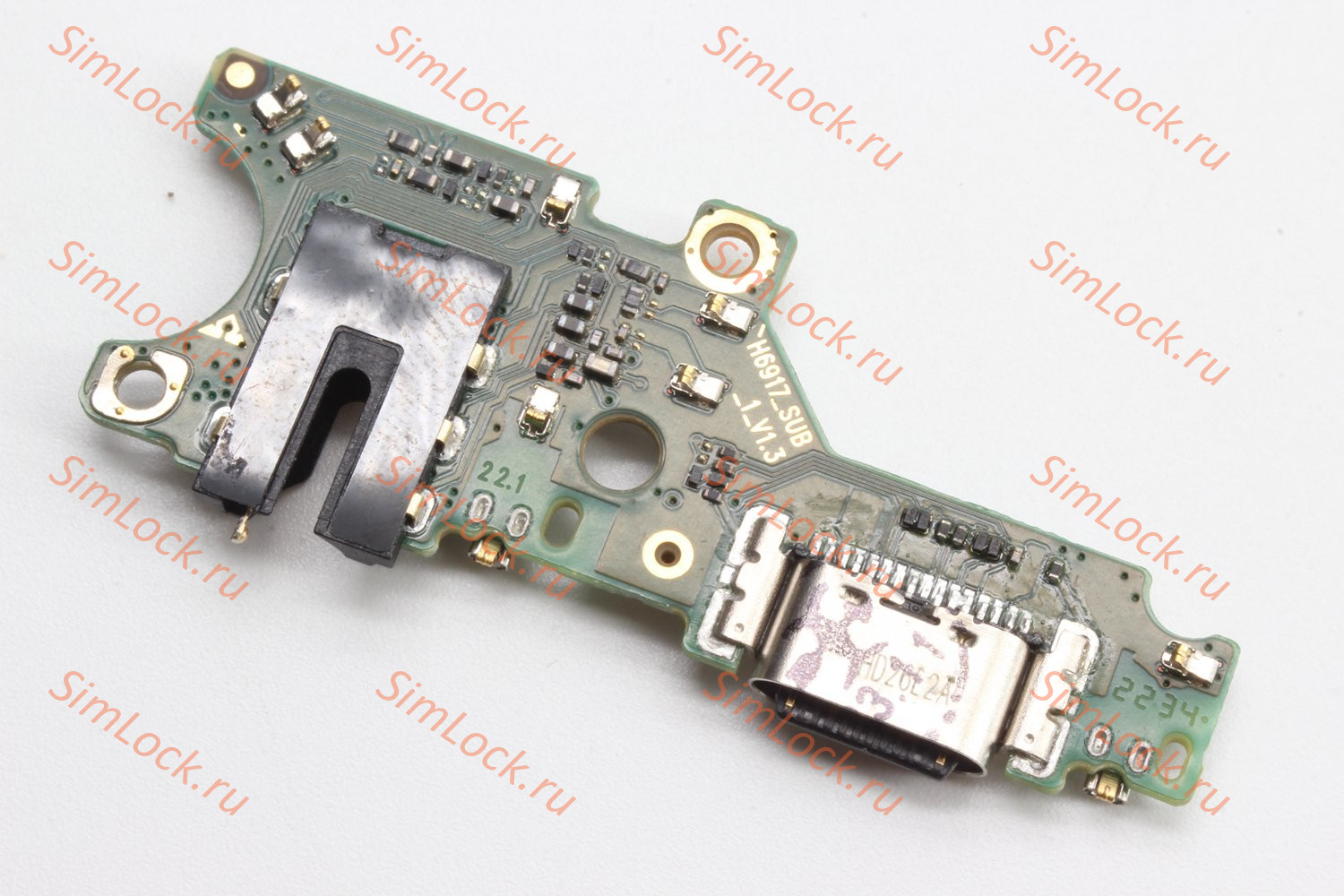Нижняя плата (шлейф) Tecno Camon 19 (CI6n), Camon 19 Pro (CI8n), с разъемом зарядки, К-1