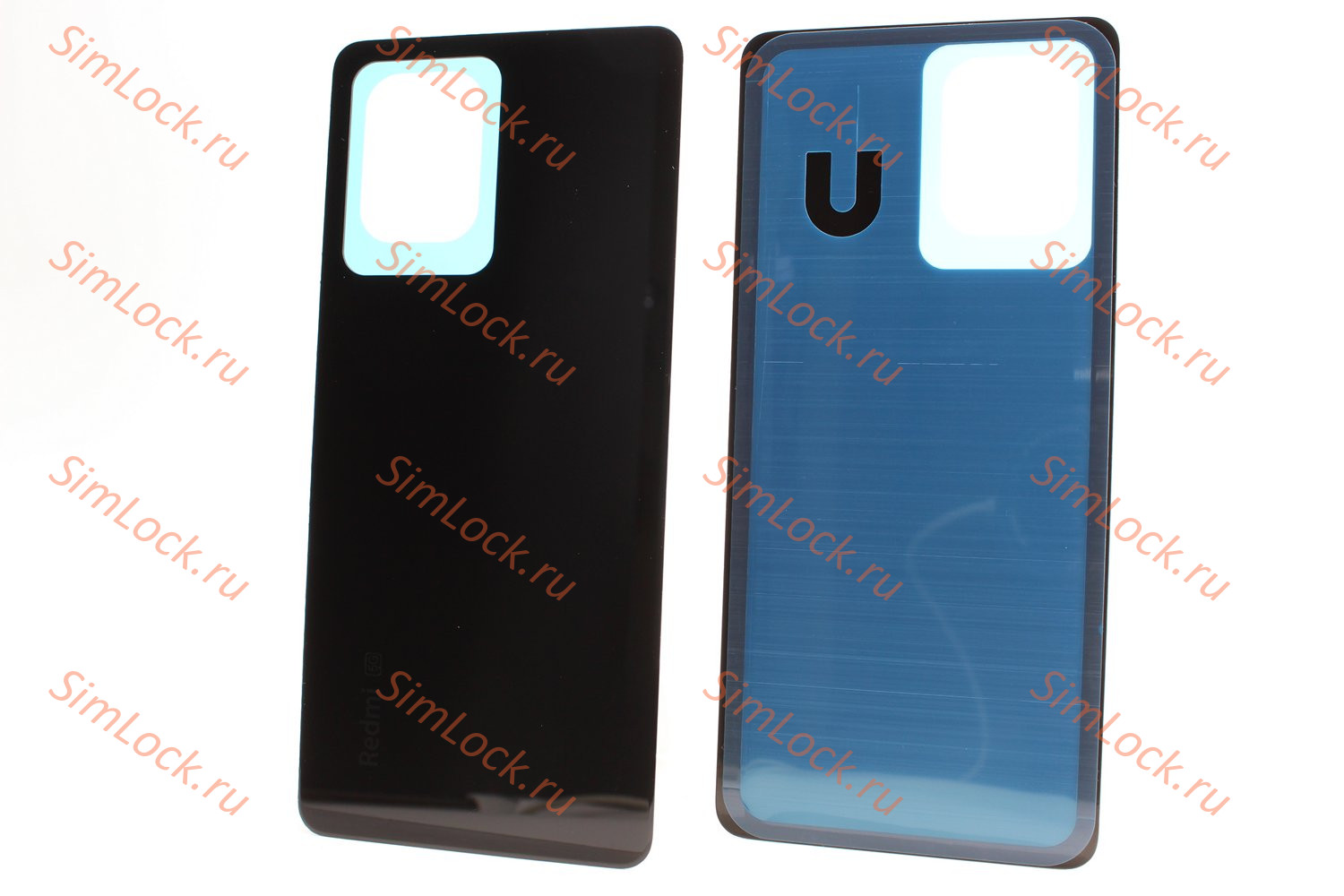 Задняя крышка Xiaomi Redmi Note 12 Pro 5G (22101316C), черный, К-2