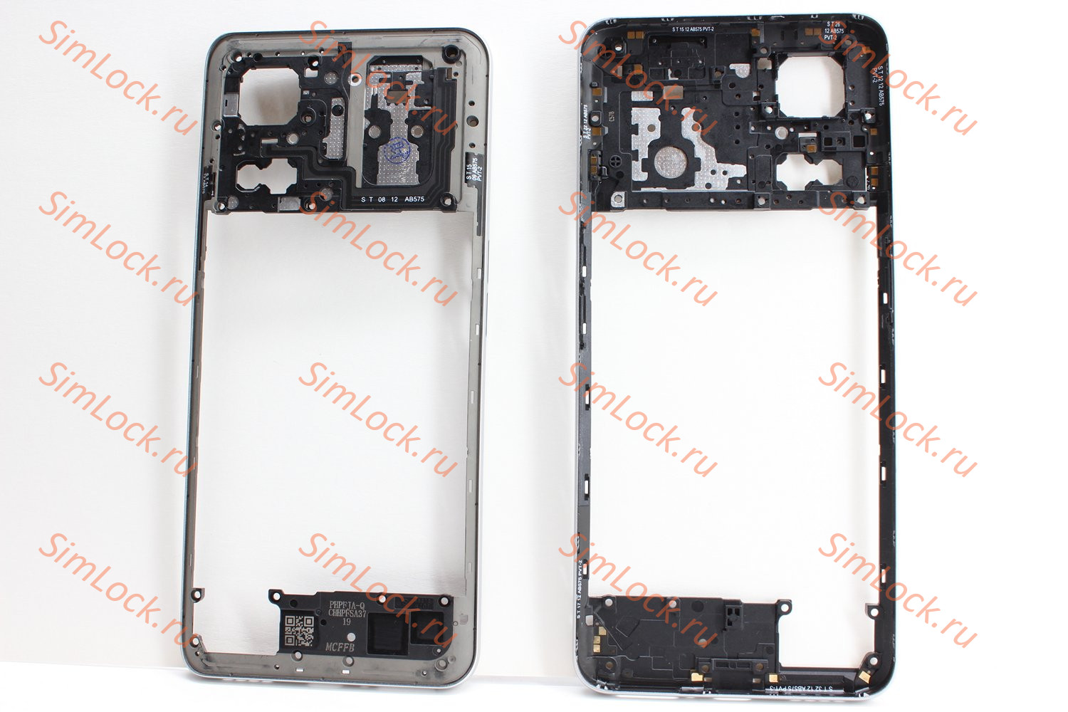 Средняя часть корпуса Realme GT3 (RMX3709), GT NEO 5 (RMX3706), белый, К-1