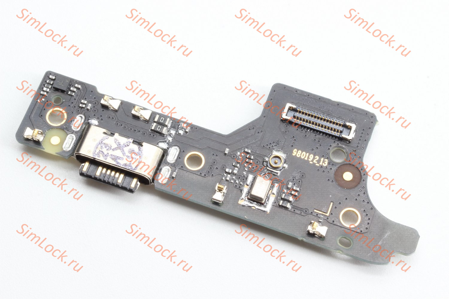 Нижняя плата (шлейф) Xiaomi Redmi 12 4G, с разъемом зарядки, К-1