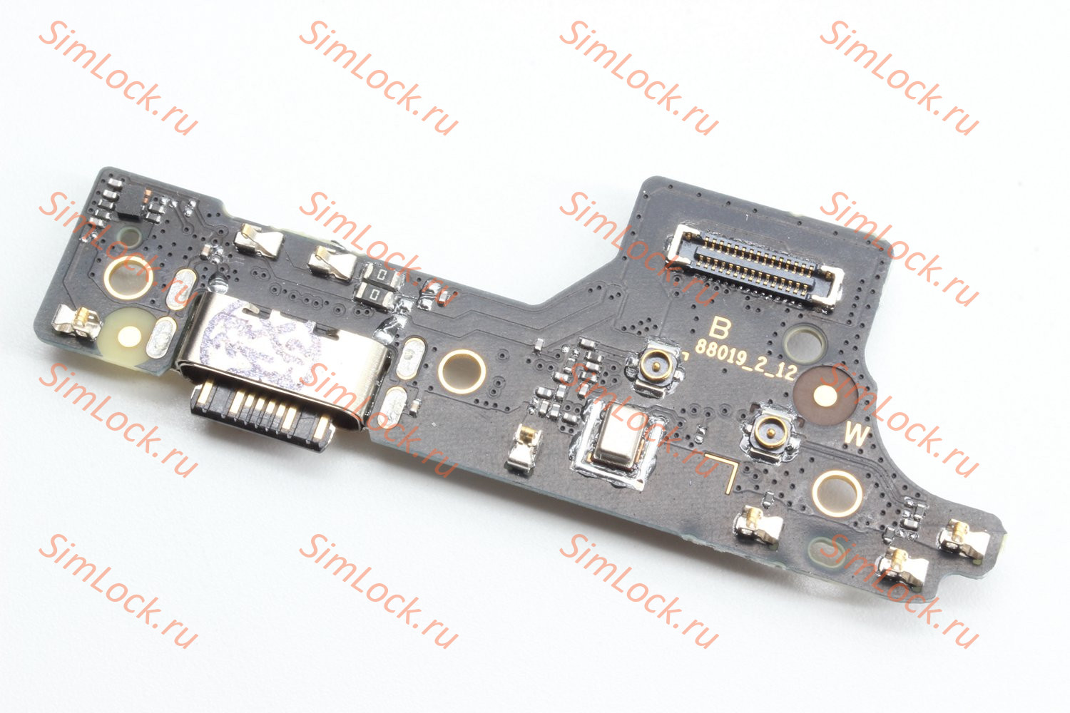 Нижняя плата (шлейф) Xiaomi Redmi 12 5G, с разъемом зарядки, К-1