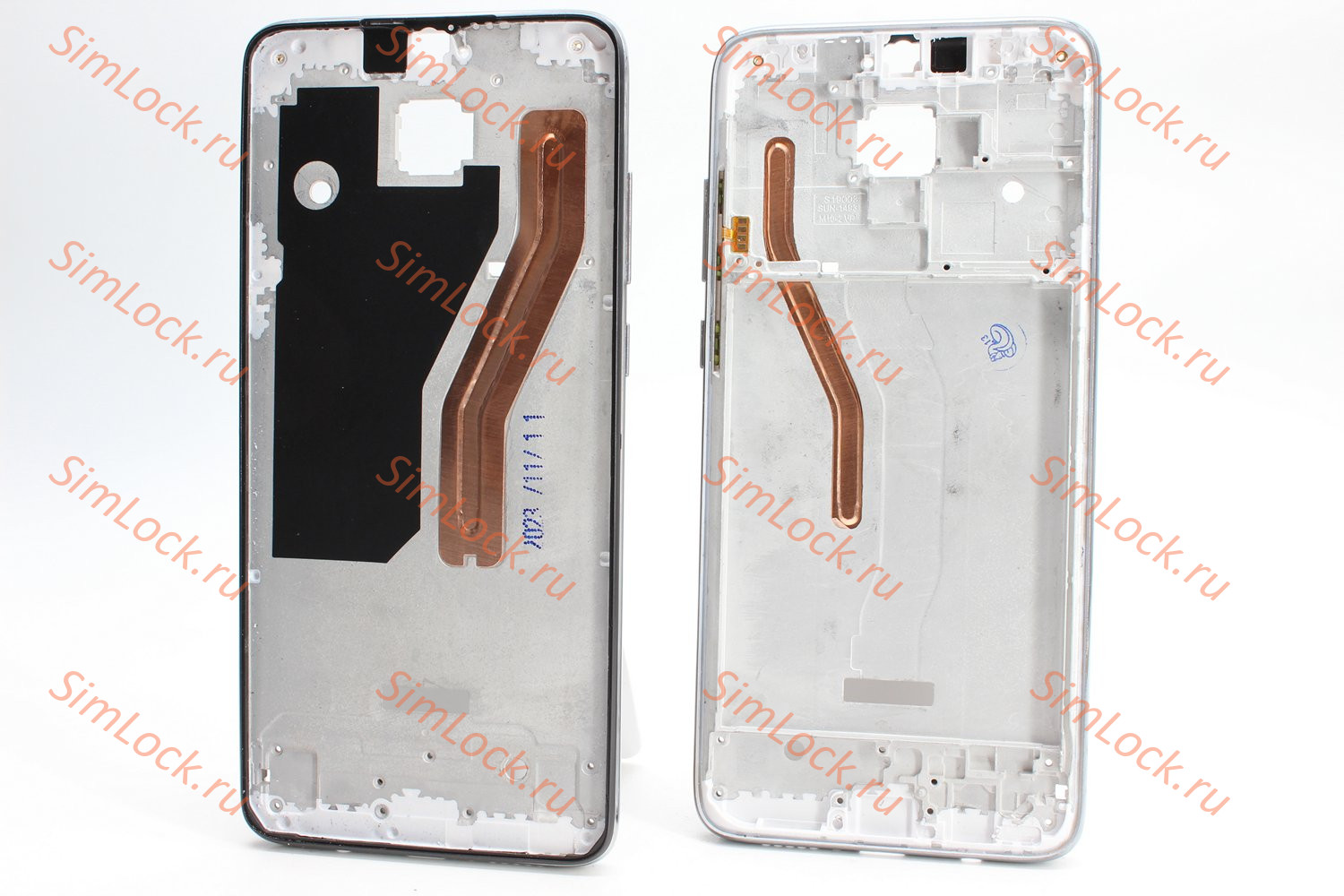 Рамка дисплея Xiaomi Redmi Note 8 Pro, белый, К-2