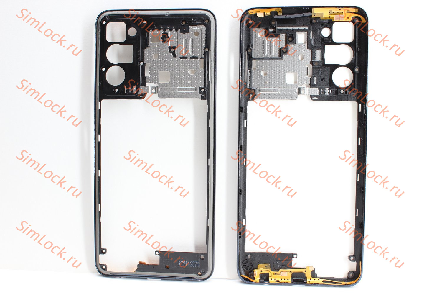 Средняя часть корпуса Tecno Camon 18P (CH7n), серый (черный), оригинал