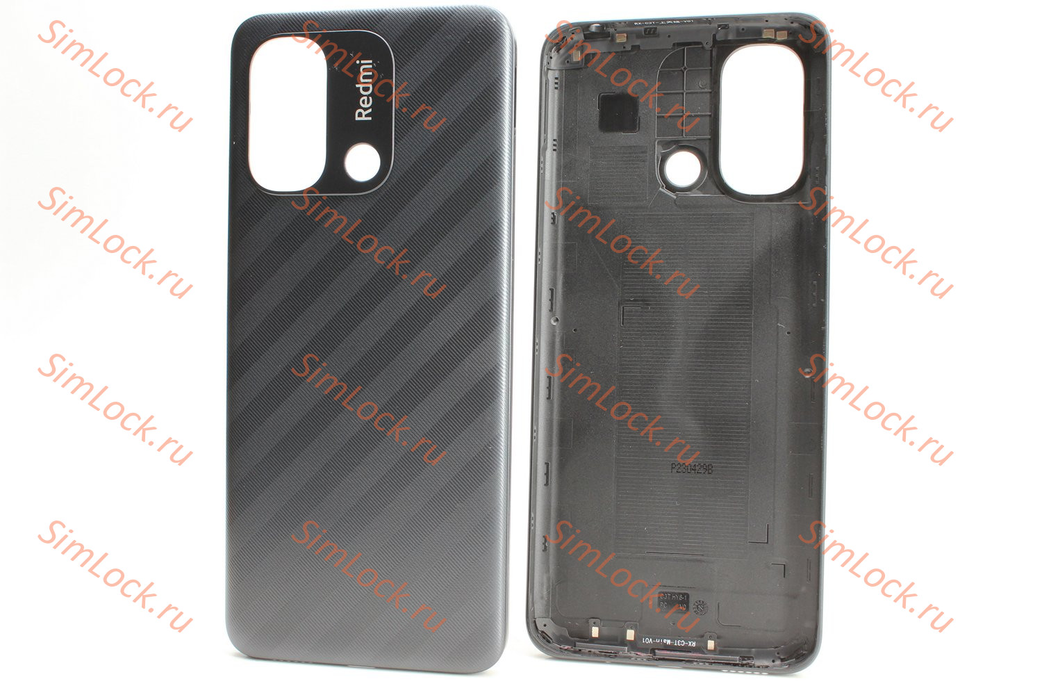 Задняя крышка Xiaomi Redmi 12C, черный, К-1