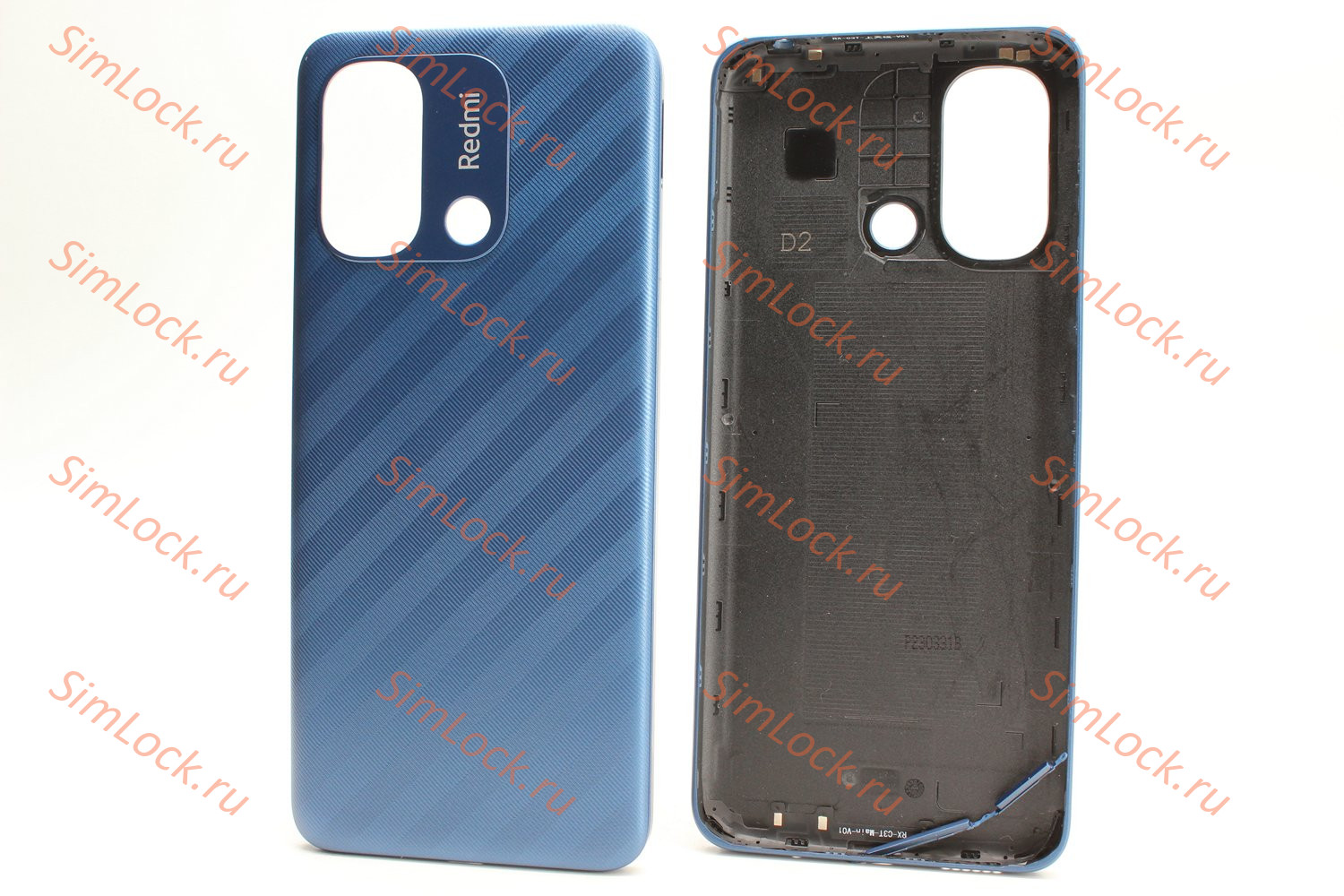 Задняя крышка Xiaomi Redmi 12C, синий, К-1