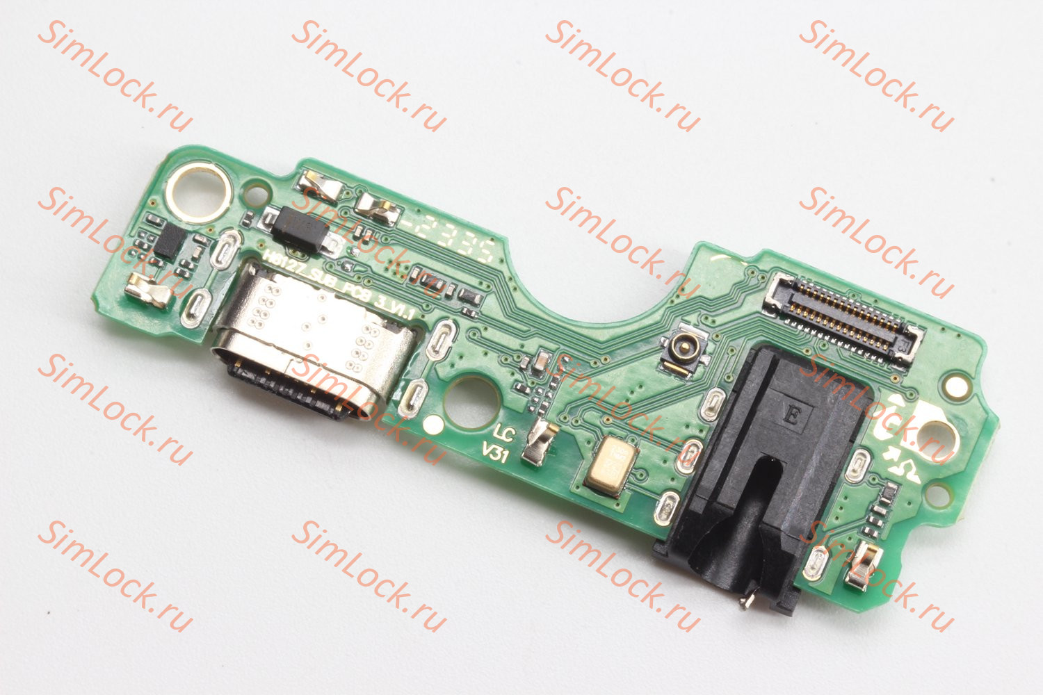 Нижняя плата (шлейф) Infinix Hot 30i (X669D), Hot 30 Play (X6835B), с разъемом зарядки, К-1
