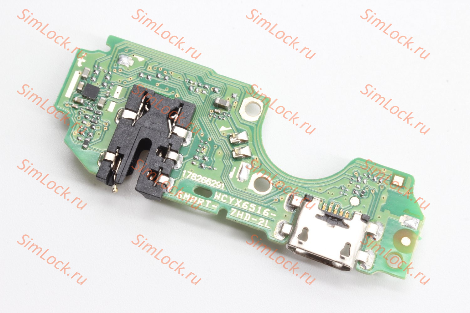 Нижняя плата (шлейф) Infinix Smart 7 HD (X6516) с разъемом зарядки, К-2