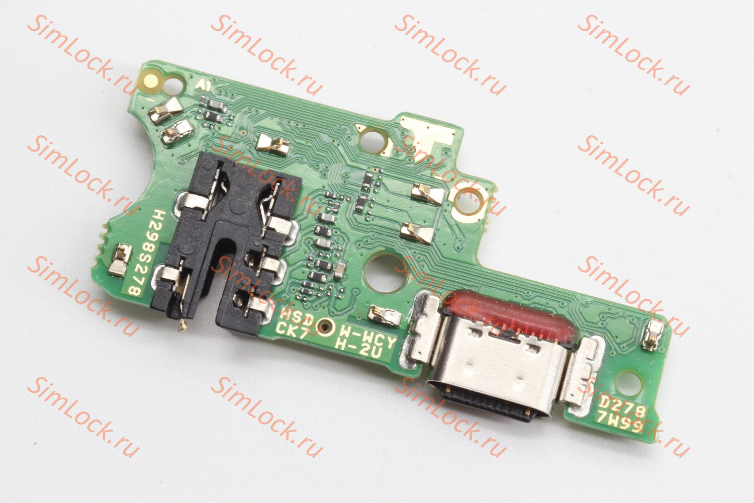 Нижняя плата (шлейф) Tecno Camon 20 Pro 4G (CK7N), с разъемом зарядки, К-2