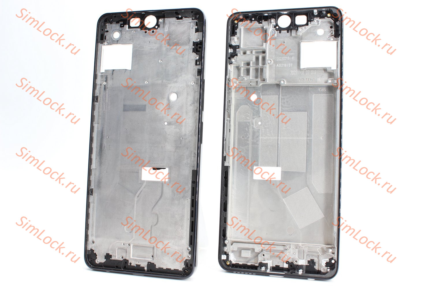 Рамка дисплея Tecno Camon 19 (CI6n), черный, К-2