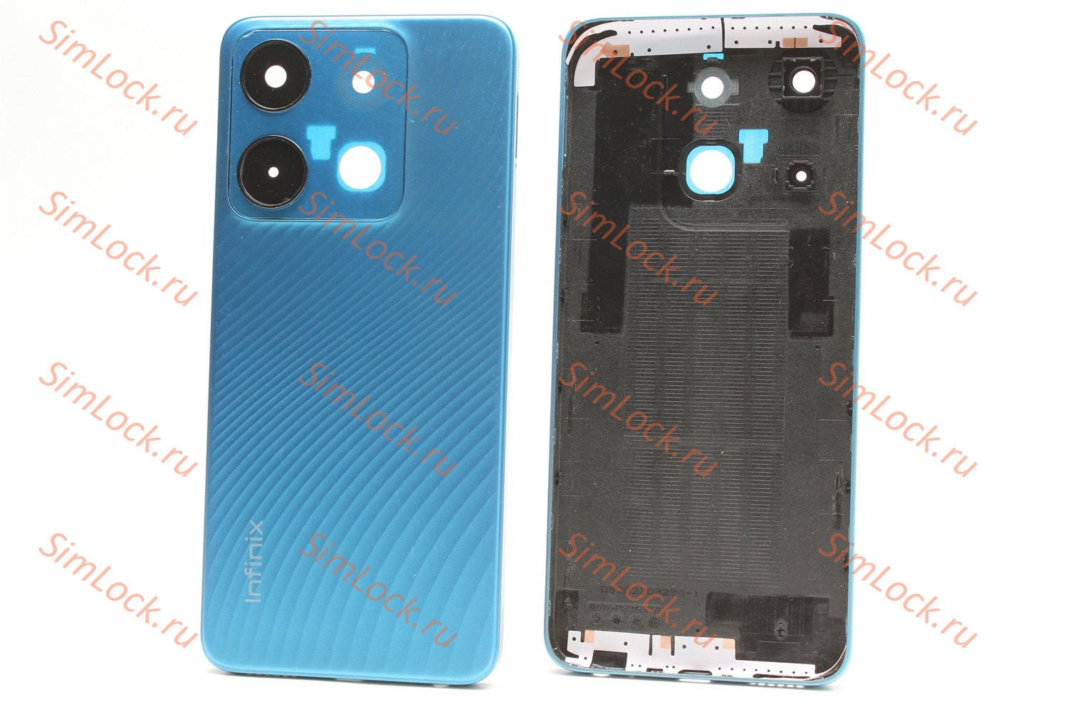 Задняя крышка Infinix Smart 7 (X6515), синий, К-2