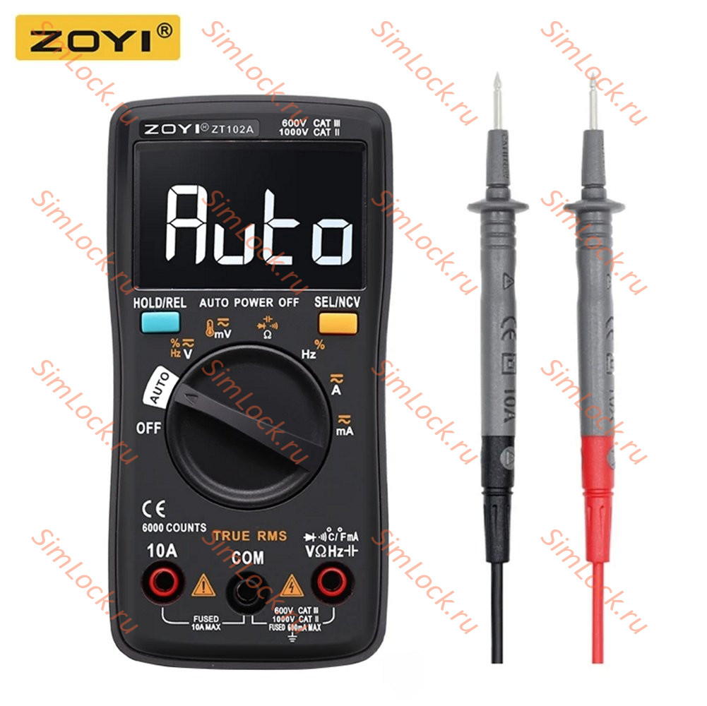 Мультиметр ZOTEK ZT102A