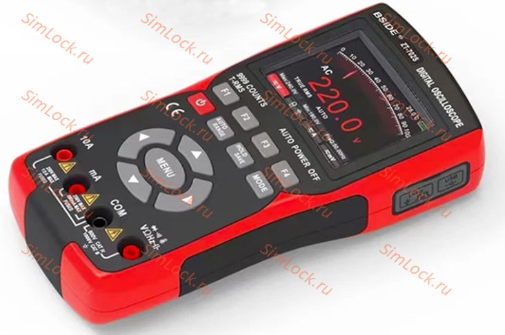 Мультиметр ZOTEK ZT702S, с встроенным осцилографом