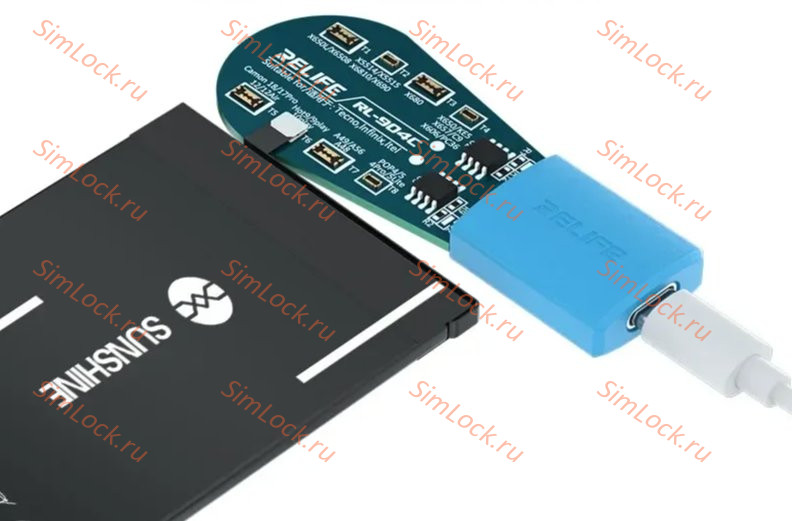 Плата Relife RL-904C для активации и зарядки аккумуляторов Tecno, Infinix, Itel