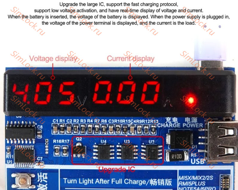 Плата Sunshine SS-915 - V9.0 для активации и зарядки аккумуляторов iPhone от 6 до 15 Pro Max и 14 вариантов разъемов для Android