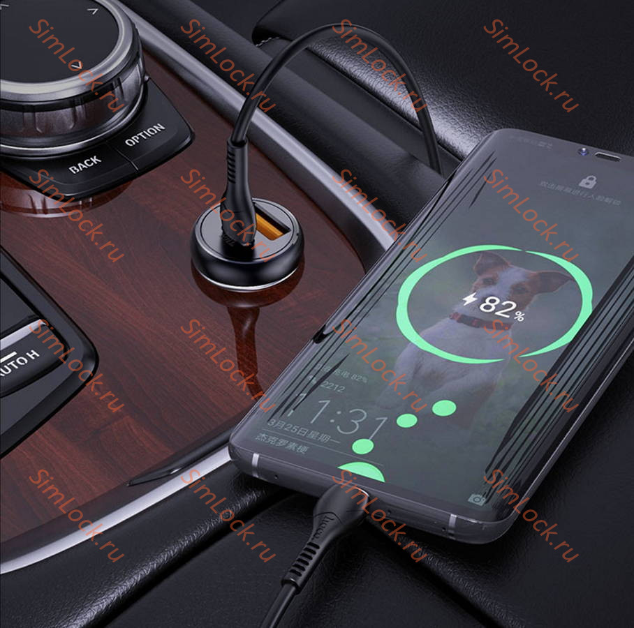 АЗУ Hoco NZ5 Smooth road A+C, PD30W, QC3.0, SCP, FCP, AFC, PPS, черный