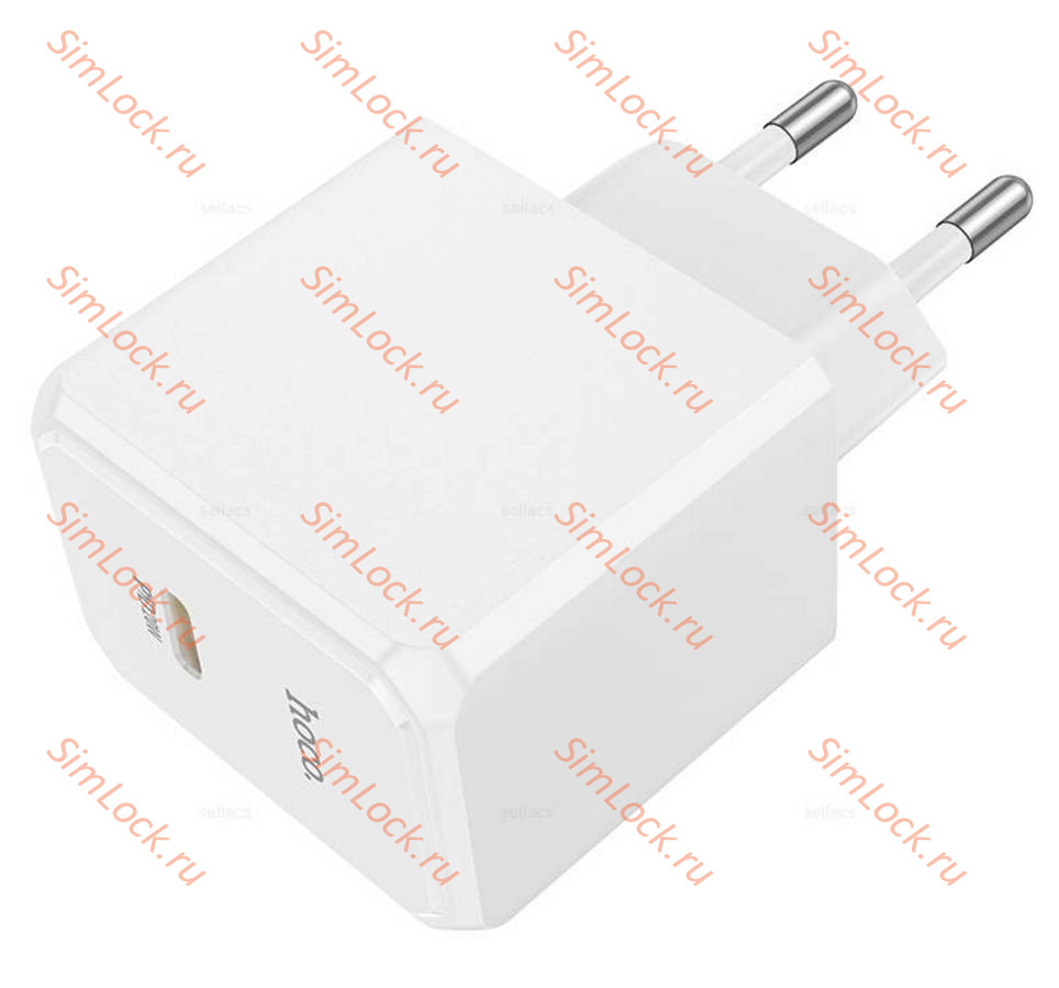 СЗУ HOCO CS13A Ocean, белый, Type-C PD20W