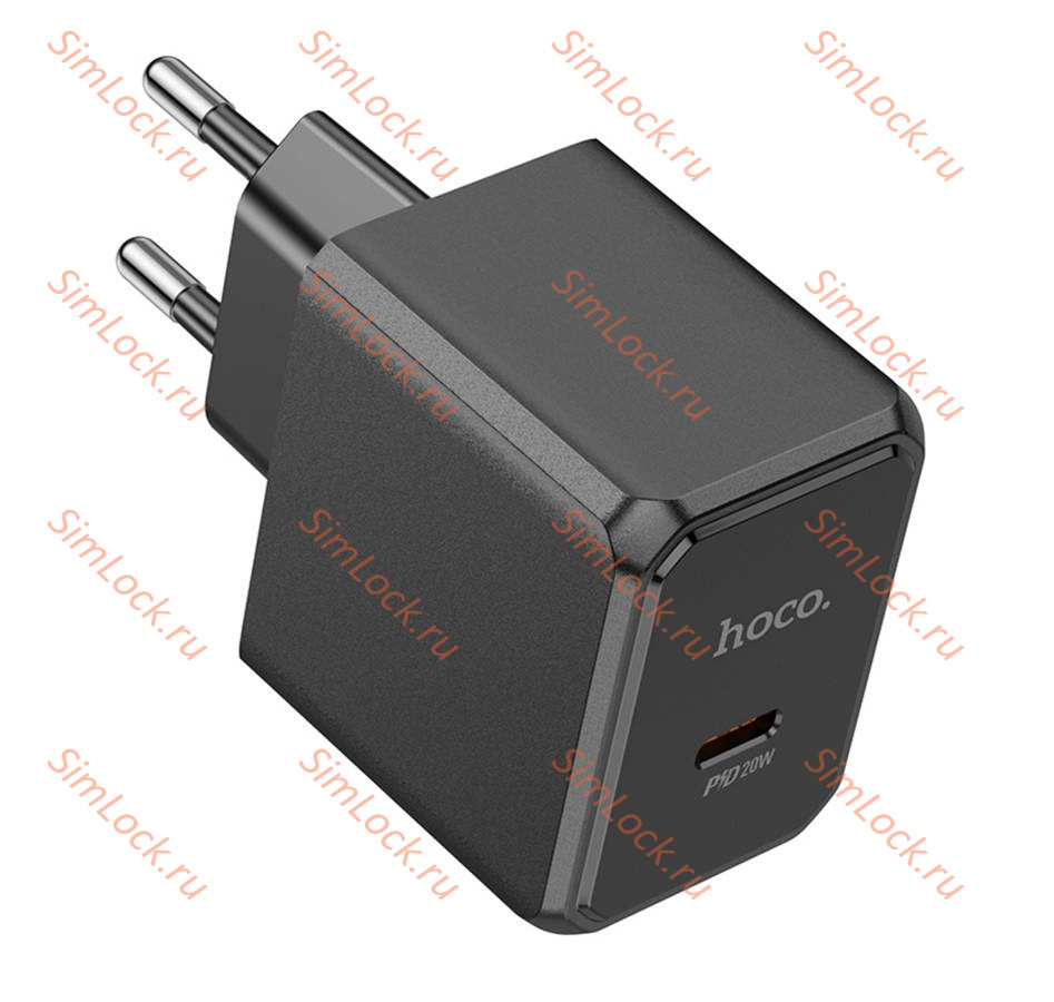 СЗУ HOCO CS13A Ocean, черный, Type-C PD20W