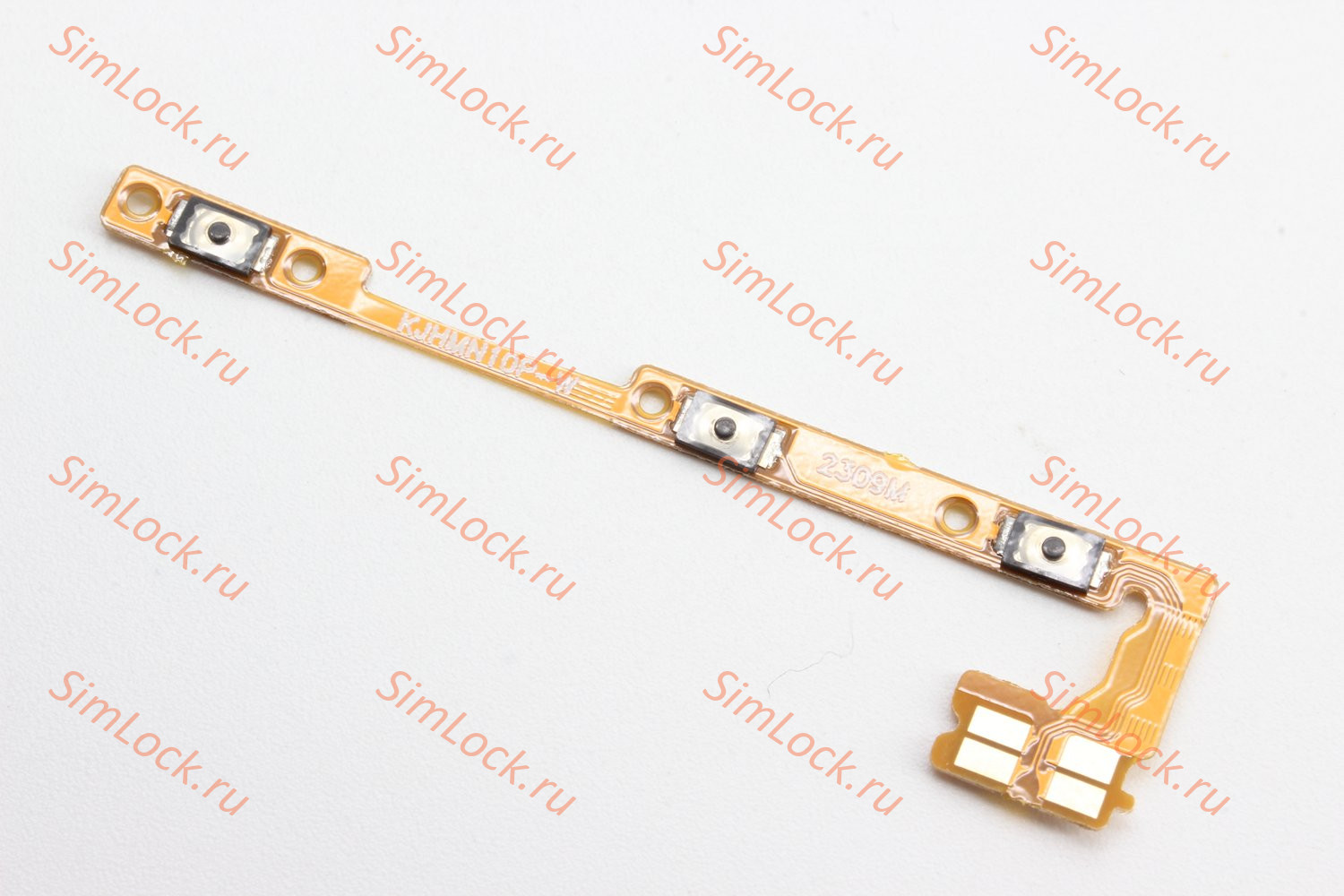 Шлейф Xiaomi Redmi Note 10 Pro 4G (M2101K6G) кнопки включения и громкости, К-1