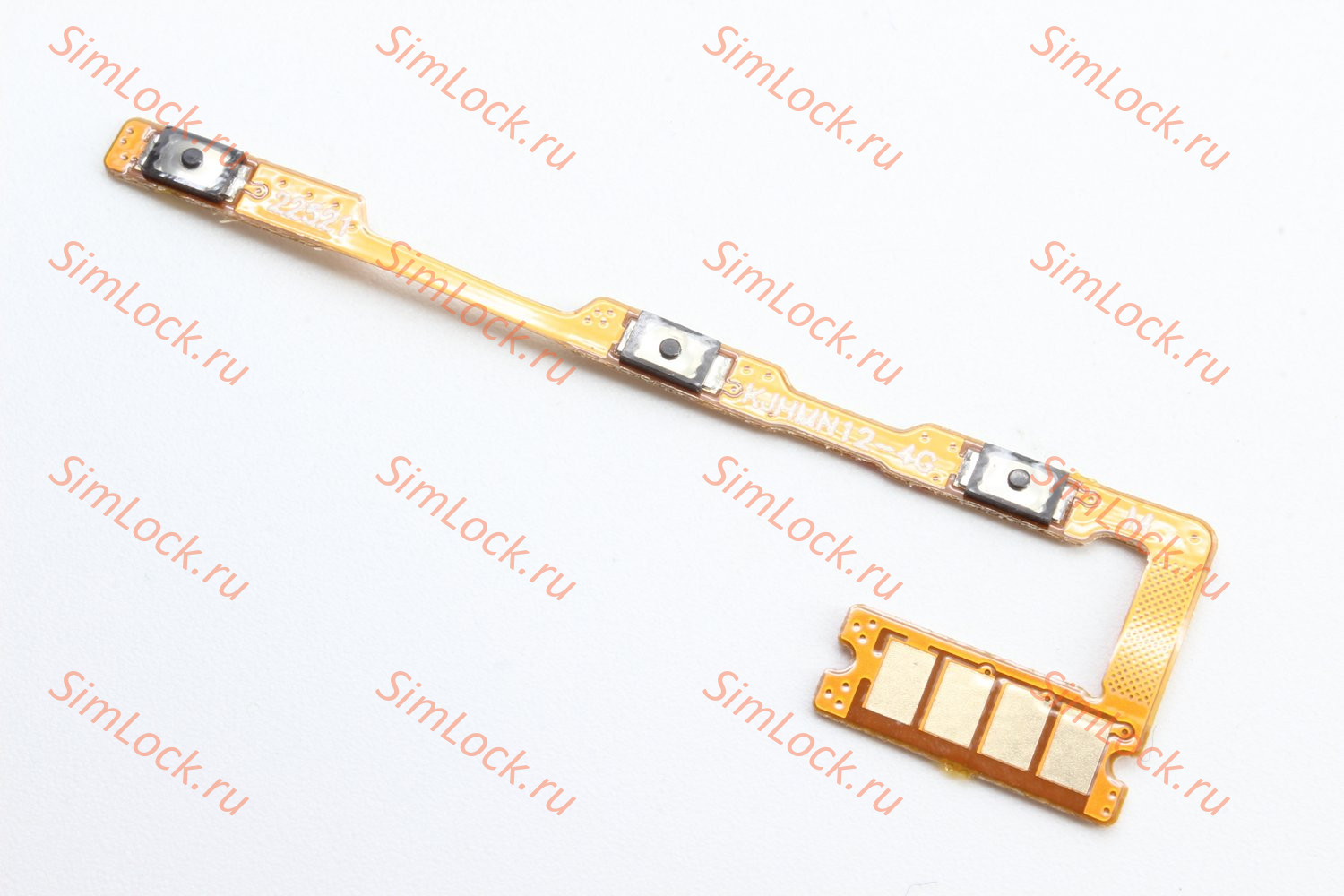 Шлейф Xiaomi Redmi Note 12 4G (23021RAA2Y) кнопки включения и громкости, К-1