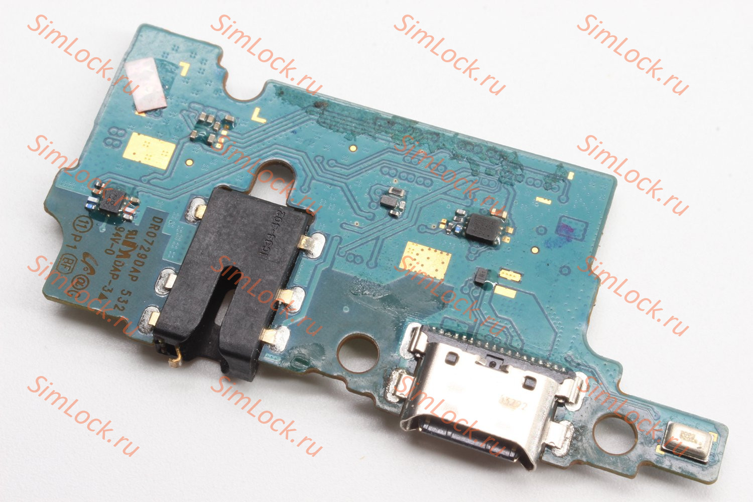 Нижняя плата (шлейф) Samsung M515 Galaxy M51 с разъемом зарядки, К-1