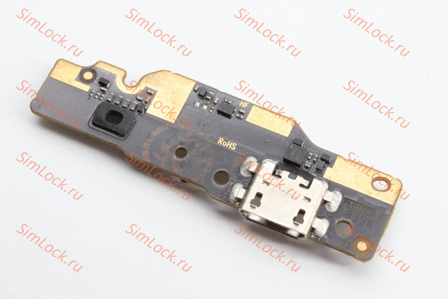 Нижняя плата (шлейф) Xiaomi Redmi Note 6 Pro с разъемом зарядки, К-1
