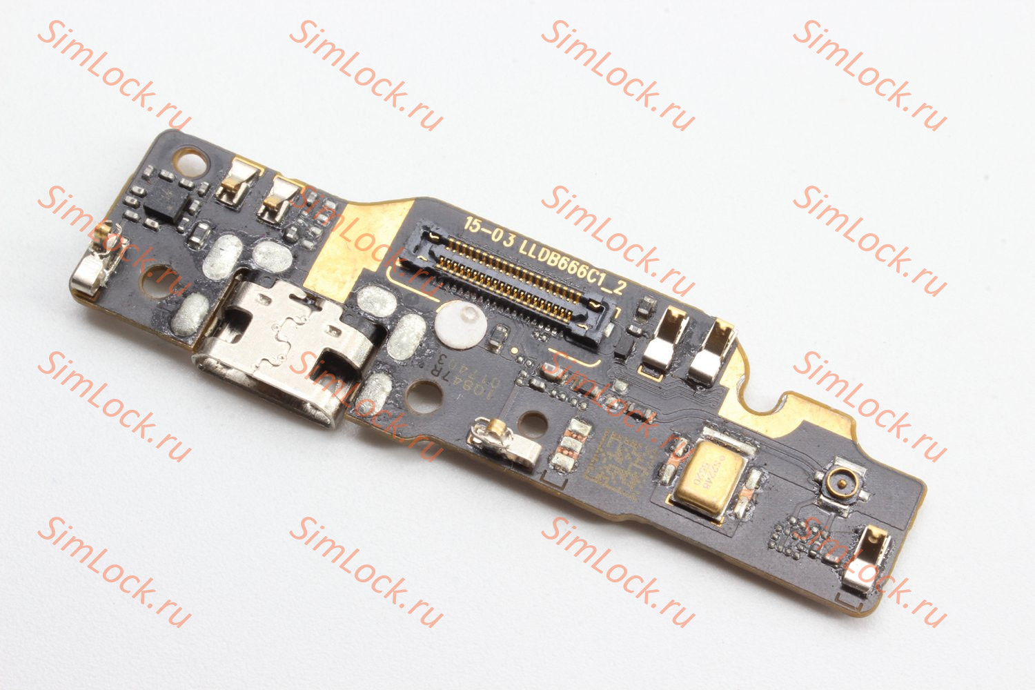 Нижняя плата (шлейф) Xiaomi Redmi Note 6 Pro с разъемом зарядки, К-1