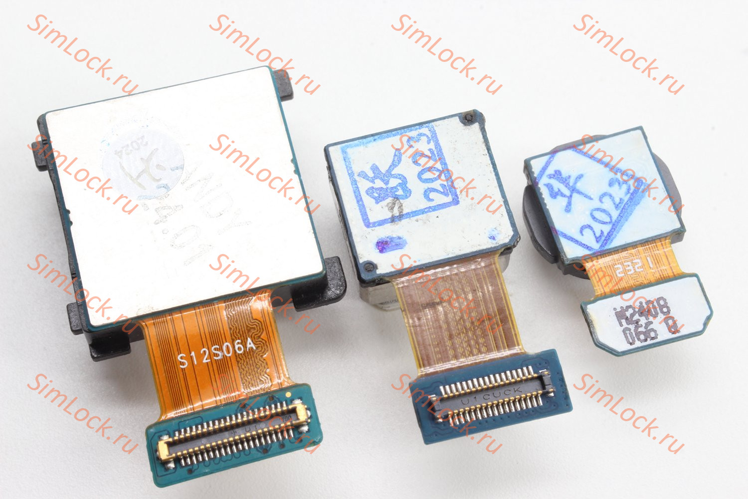 Камера задняя Samsung G780 Galaxy S20 FE 4G (3 шт: 12MP, 12MP, 8MP), сняты с нового телефона