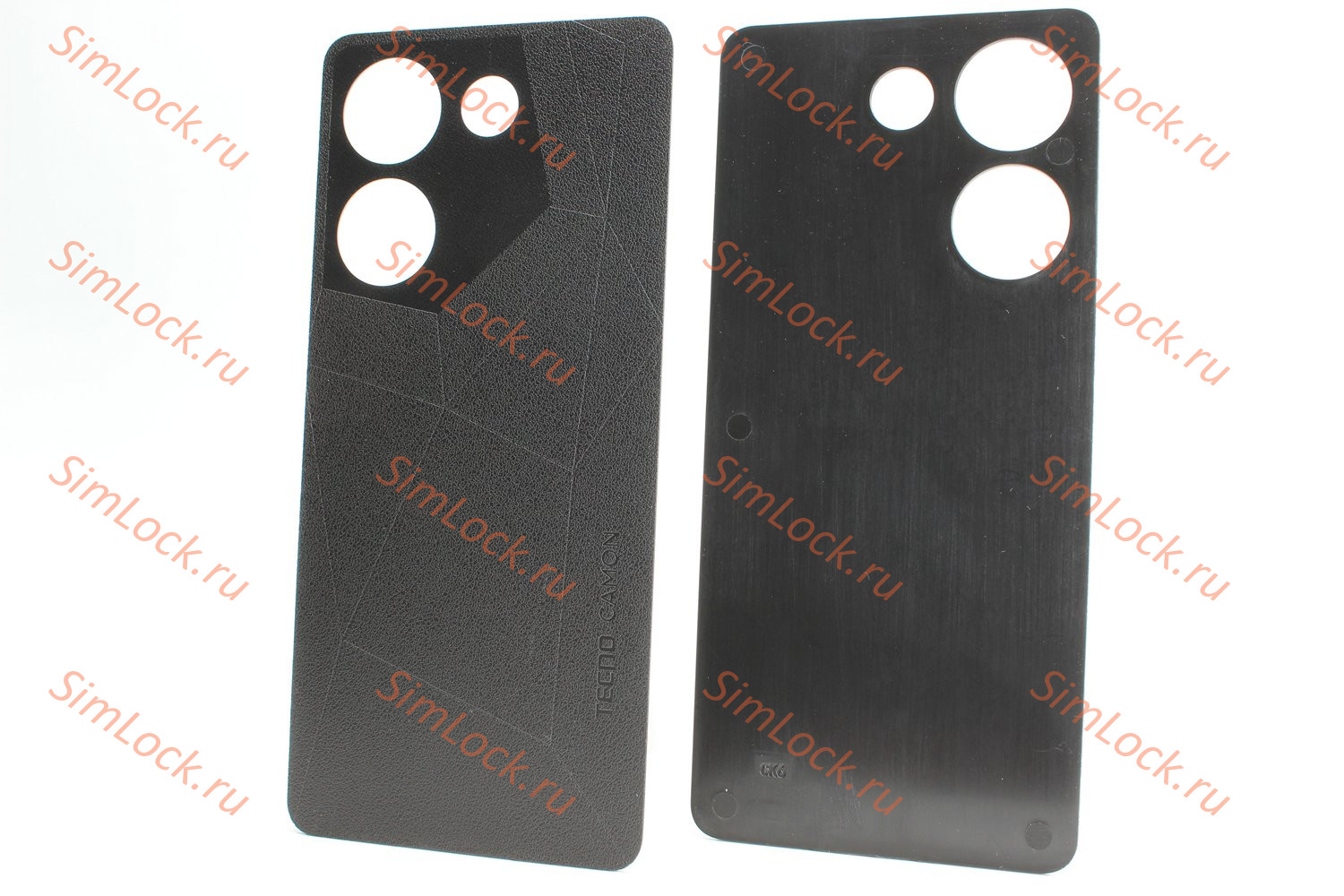 Задняя крышка Tecno Camon 20 (CK6N), 20 Pro (CK7N), черный, К-2