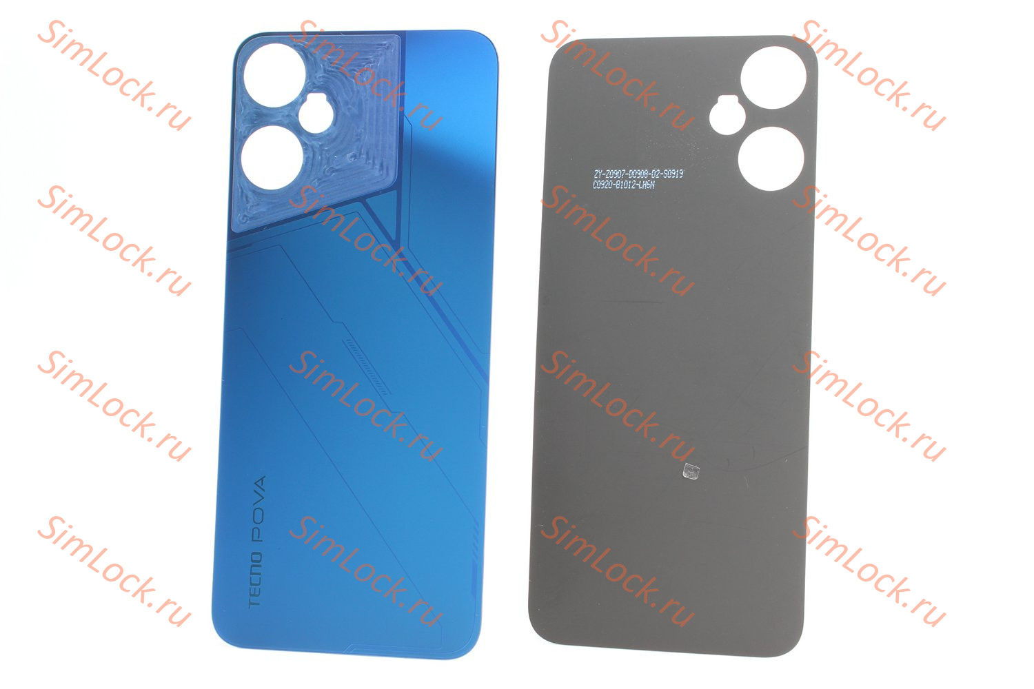 Задняя крышка Tecno Pova Neo 3 (LH6n), синий, К-1