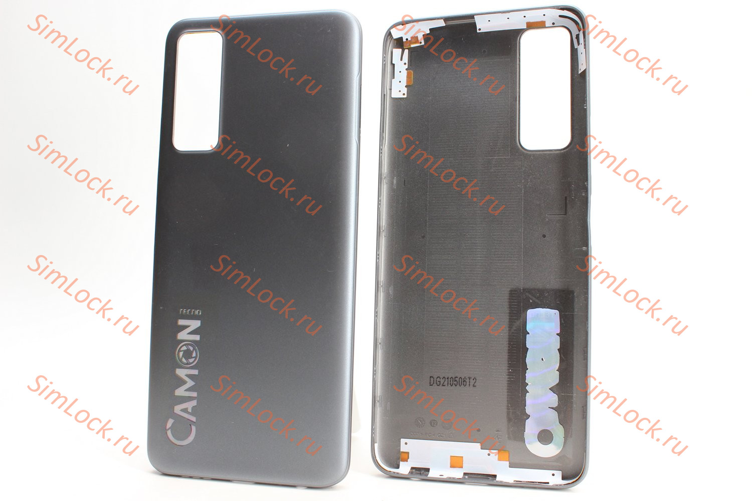 Задняя крышка Tecno Camon 17P (CG7N), черный, К-2