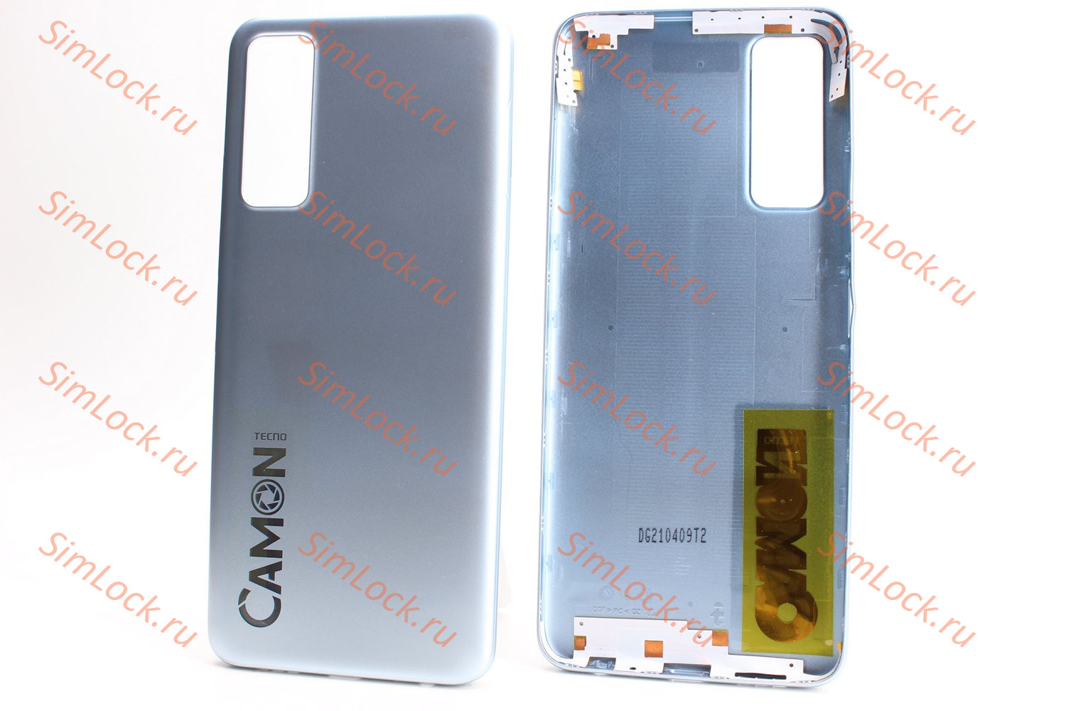 Задняя крышка Tecno Camon 17P (CG7N), серебристый, К-2