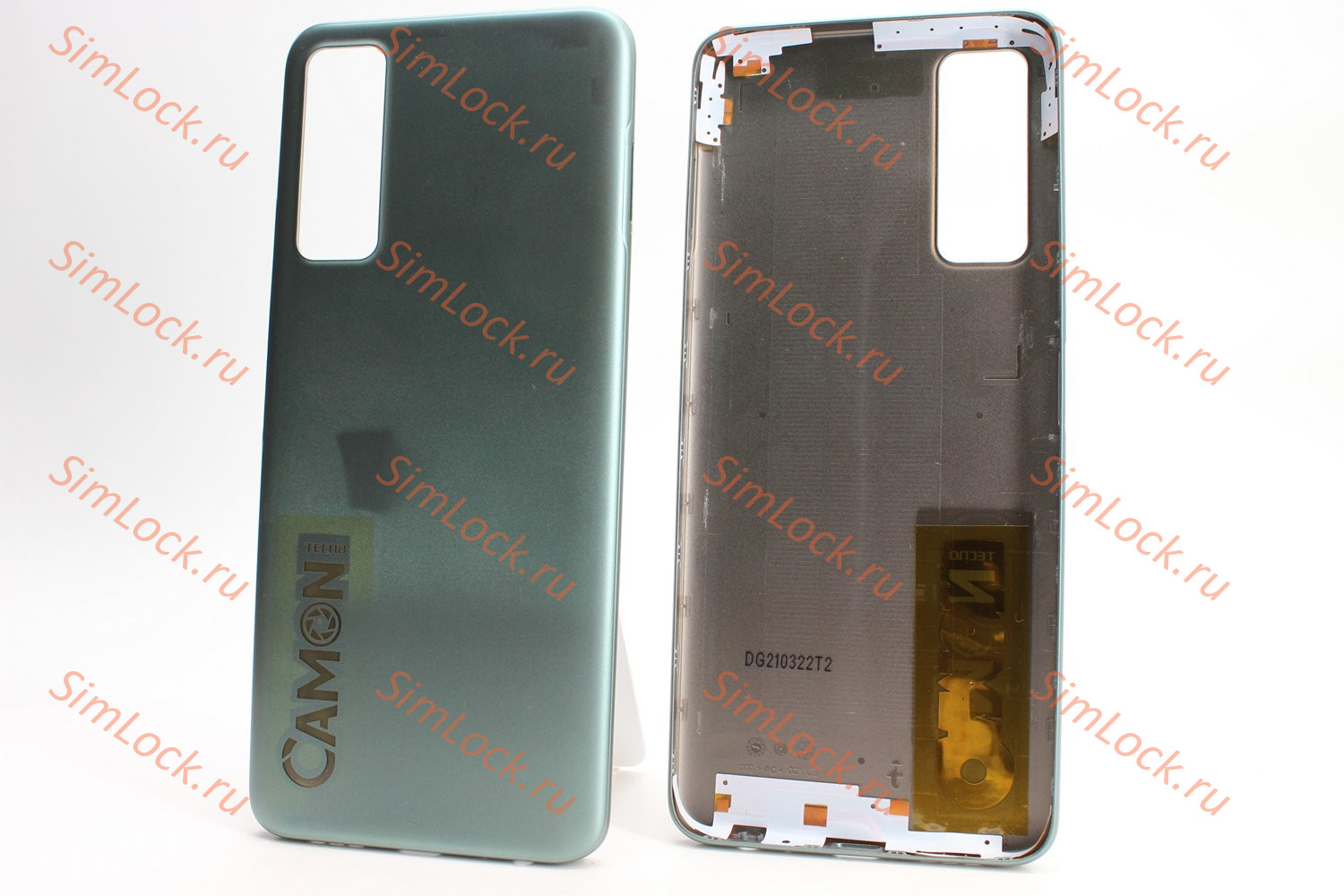 Задняя крышка Tecno Camon 17P (CG7N), зеленый, К-2