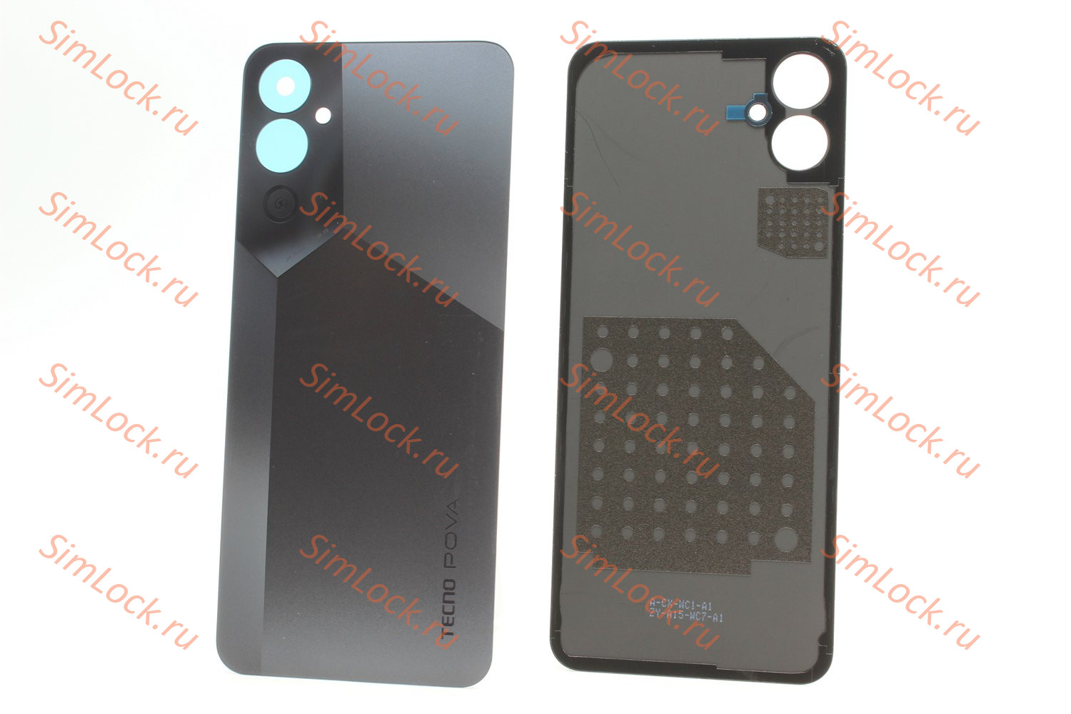 Задняя крышка Tecno Pova 4 (LG7n), серый, К-1