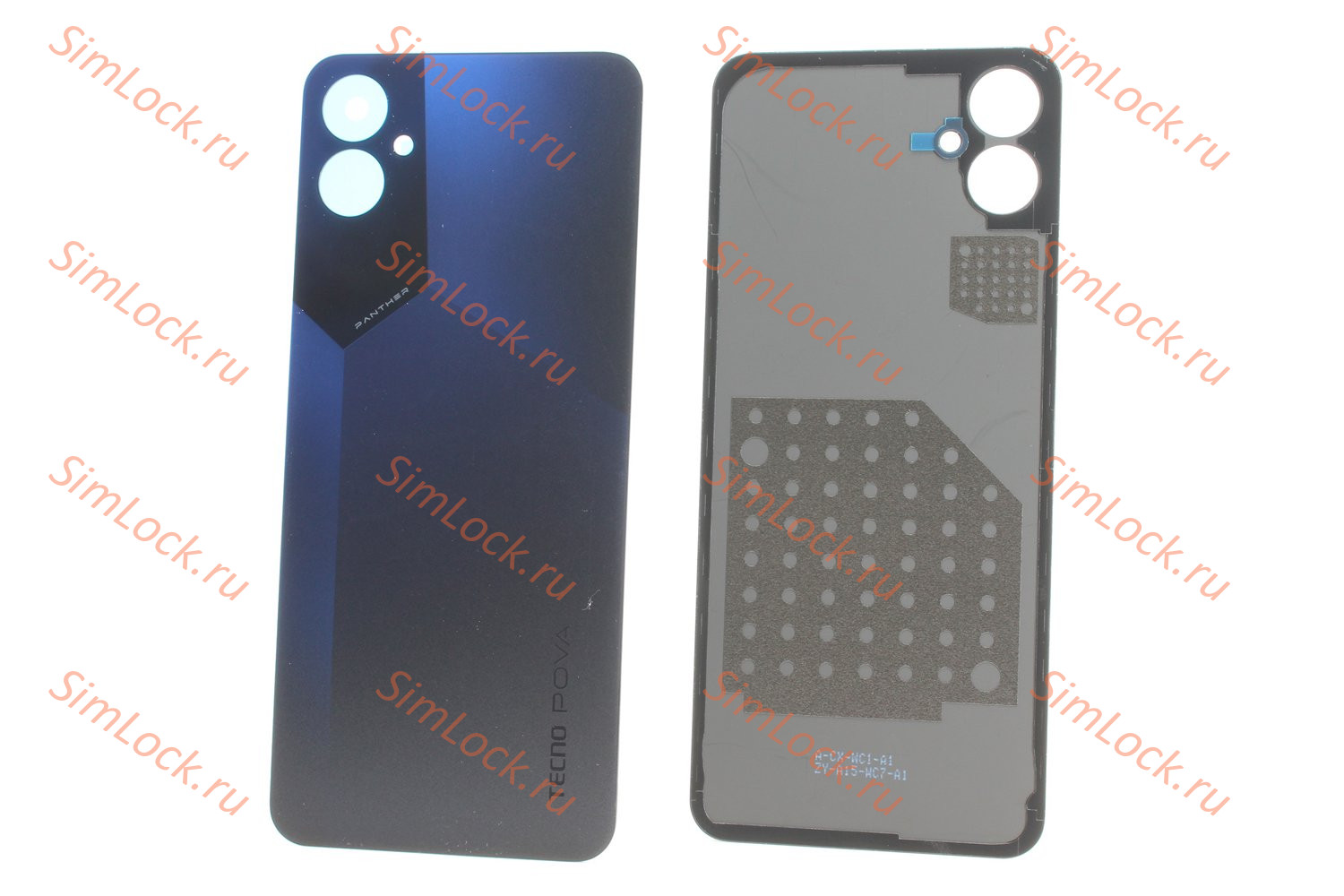 Задняя крышка Tecno Pova 4 (LG7n), синий, К-1