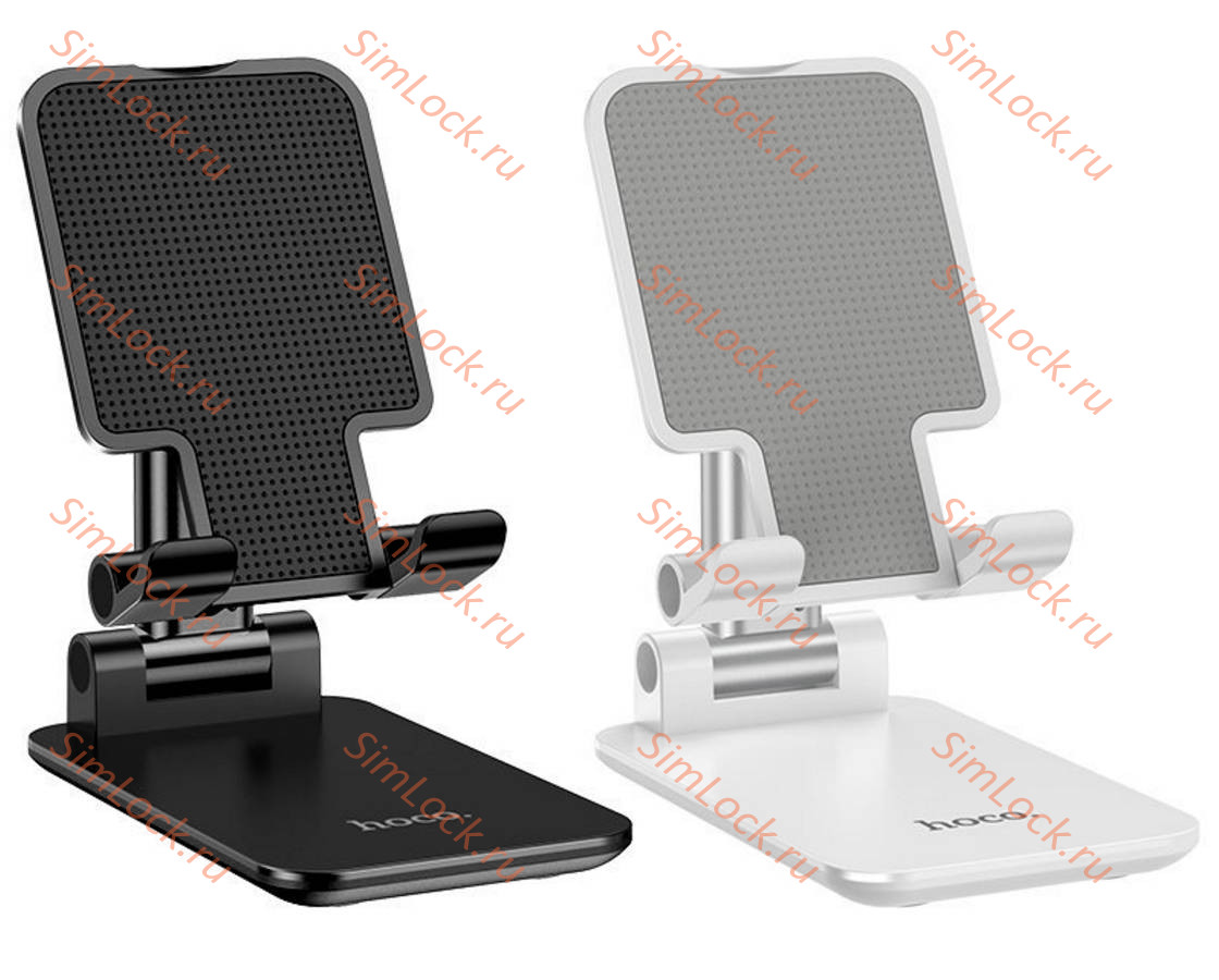 Держатель для мобильных устройств настольный Hoco PH29A Carry, белый