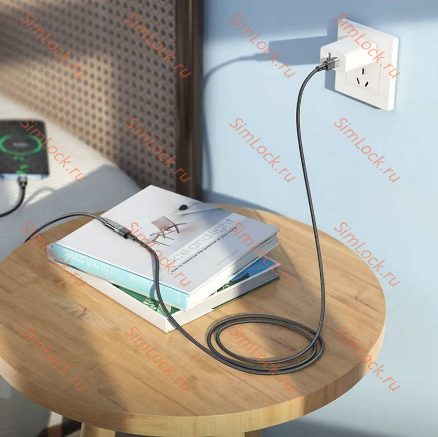 Кабель Type-С male - Type-C female, USB3.0, HOCO U107, зарядка и передача данных, 120 cм