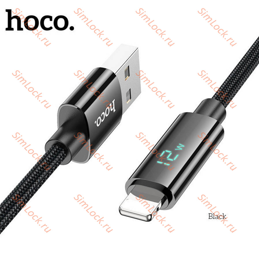 Кабель USB - Lightning HOCO U125 с дисплеем, 120 см купить по цене 450 р. в  Челябинске - интернет магазин SimLock.ru