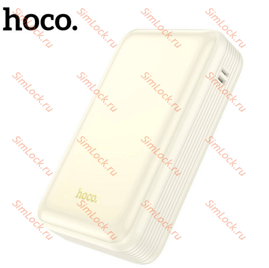 Внешний аккумулятор Hoco Q21A Great 22.5W + PD20W, 20000 мАч, белый